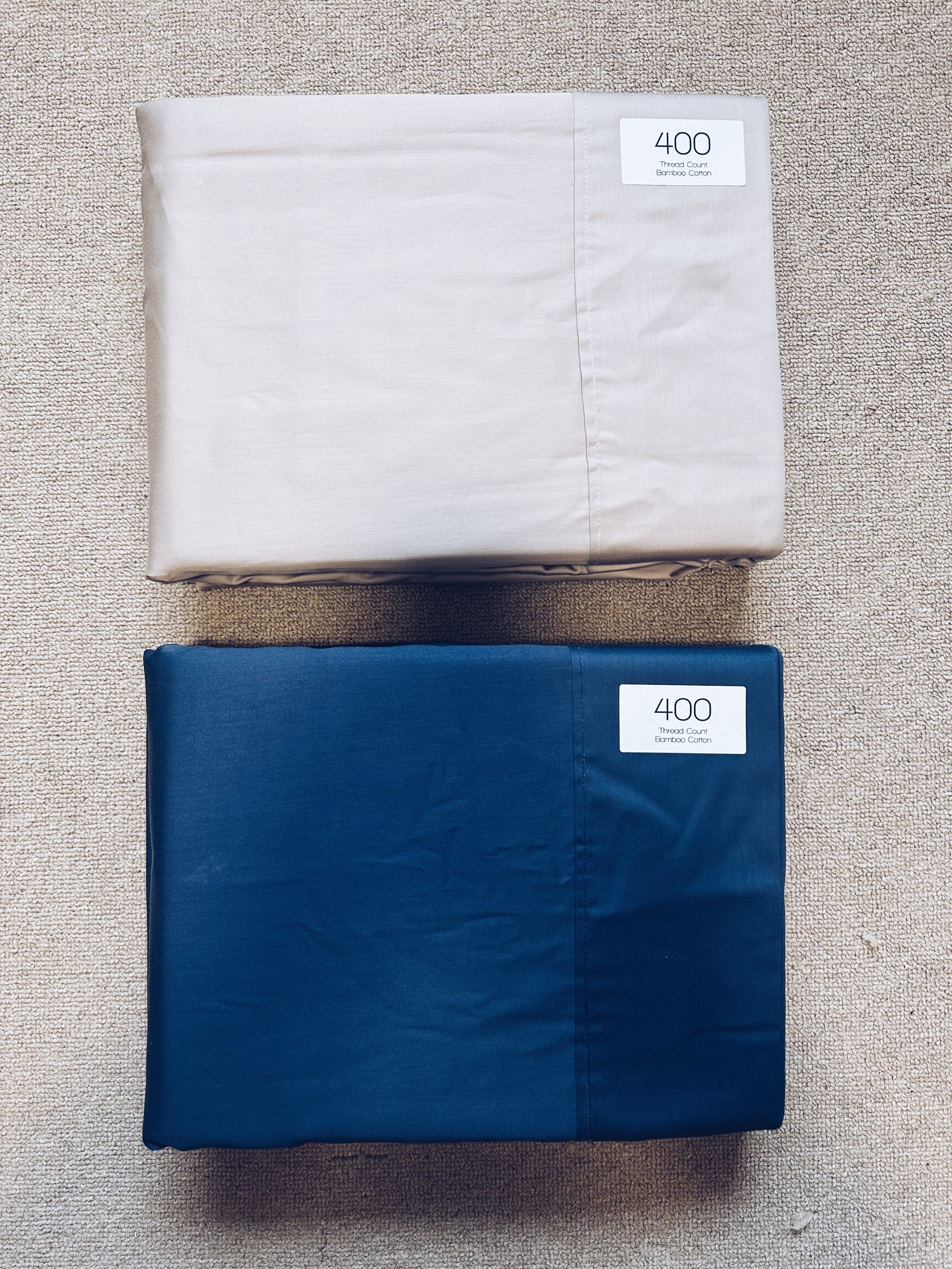 LUXE Plain Jayne Fitted Sheet Trailblaize Gear